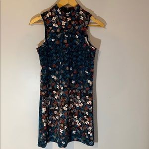 BCBGeneration sleeveless mock neck scuba k…